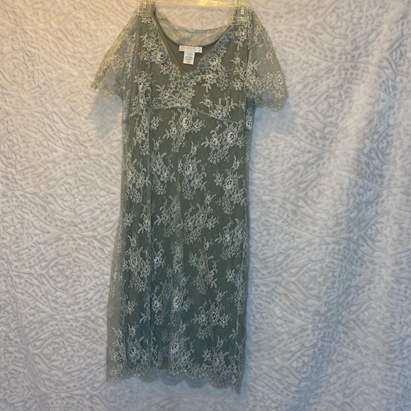 collette dinnigan Dresses & Skirts - Collette Dinnigan Green Lace Dress